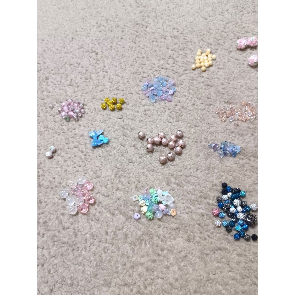 Huge Bulk Jewelry Craft Lot - Beads, Chains, Findings (NWT/NWOT/EUC) - Picture 4 of 12
